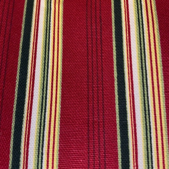 Longaberger Holiday Embroidered & Lined Gift Bag Front Pocket- 7-3/4”x4-1/2”x9” - Picture 9 of 11